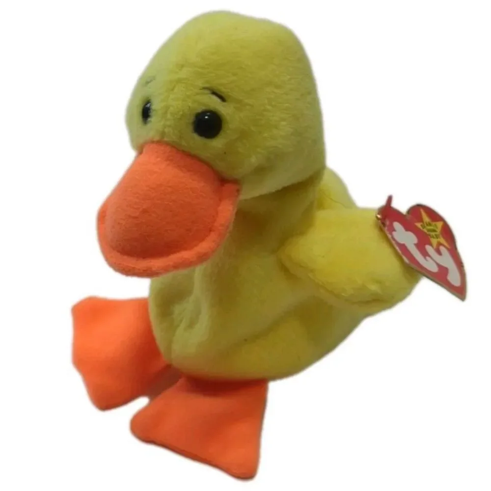 TY QUAKERS the Duck Beanie Babies Collection RETIRED 4024 1993/1994